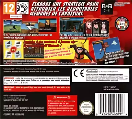 Image n° 2 - boxback : Naruto Shippuden - Ninja Council 3 - European Version